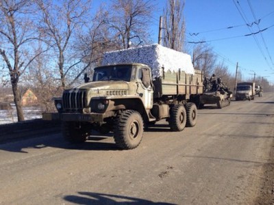 Дебальцево: украинским войскам удалось выйти из города с оружием и техникой