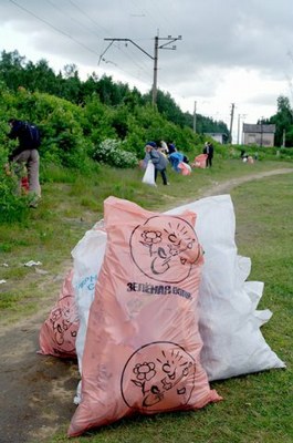 Уборка на Кавголовском озере: два года спустя