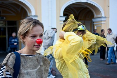 Воскресный активизм на улицах города